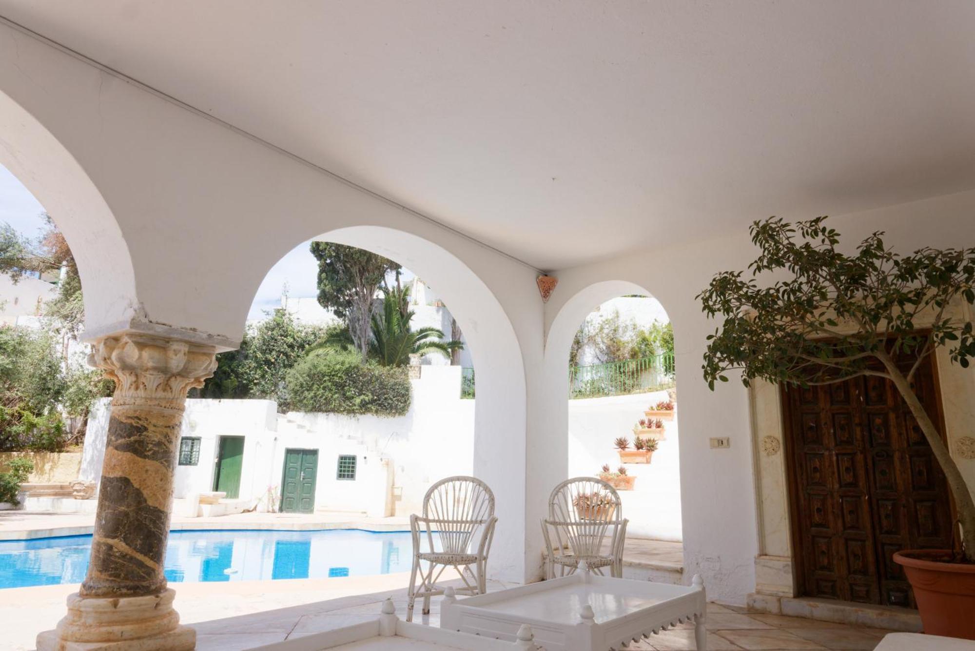 Lella Zohra, Studio Avec Piscine A Sidi Bou Said B&B 외부 사진